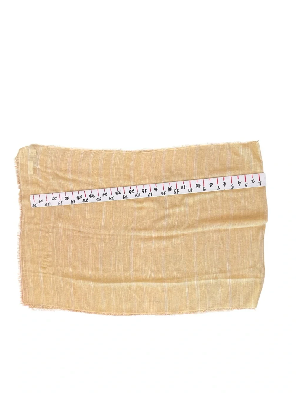 GAP NEW Lightweight Yellow Woven Scarf